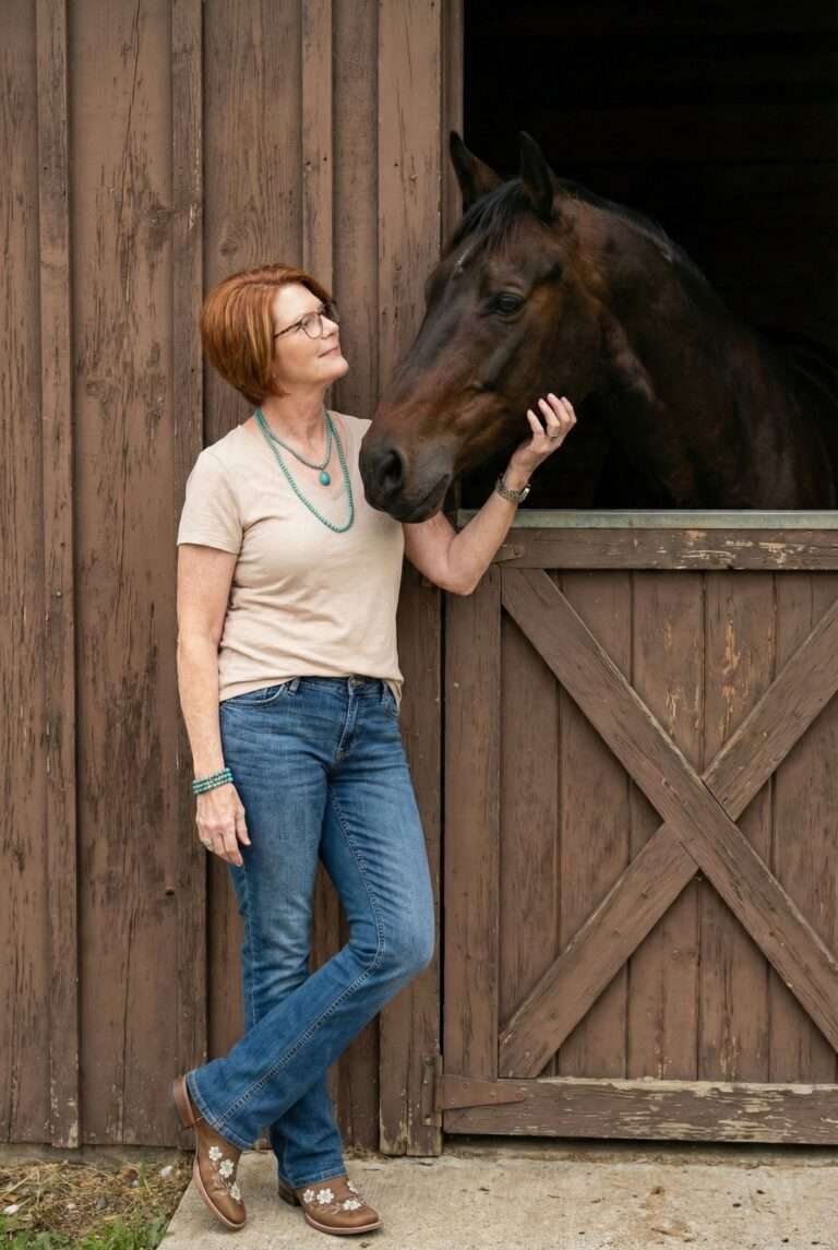 Christy Taylor with horse
