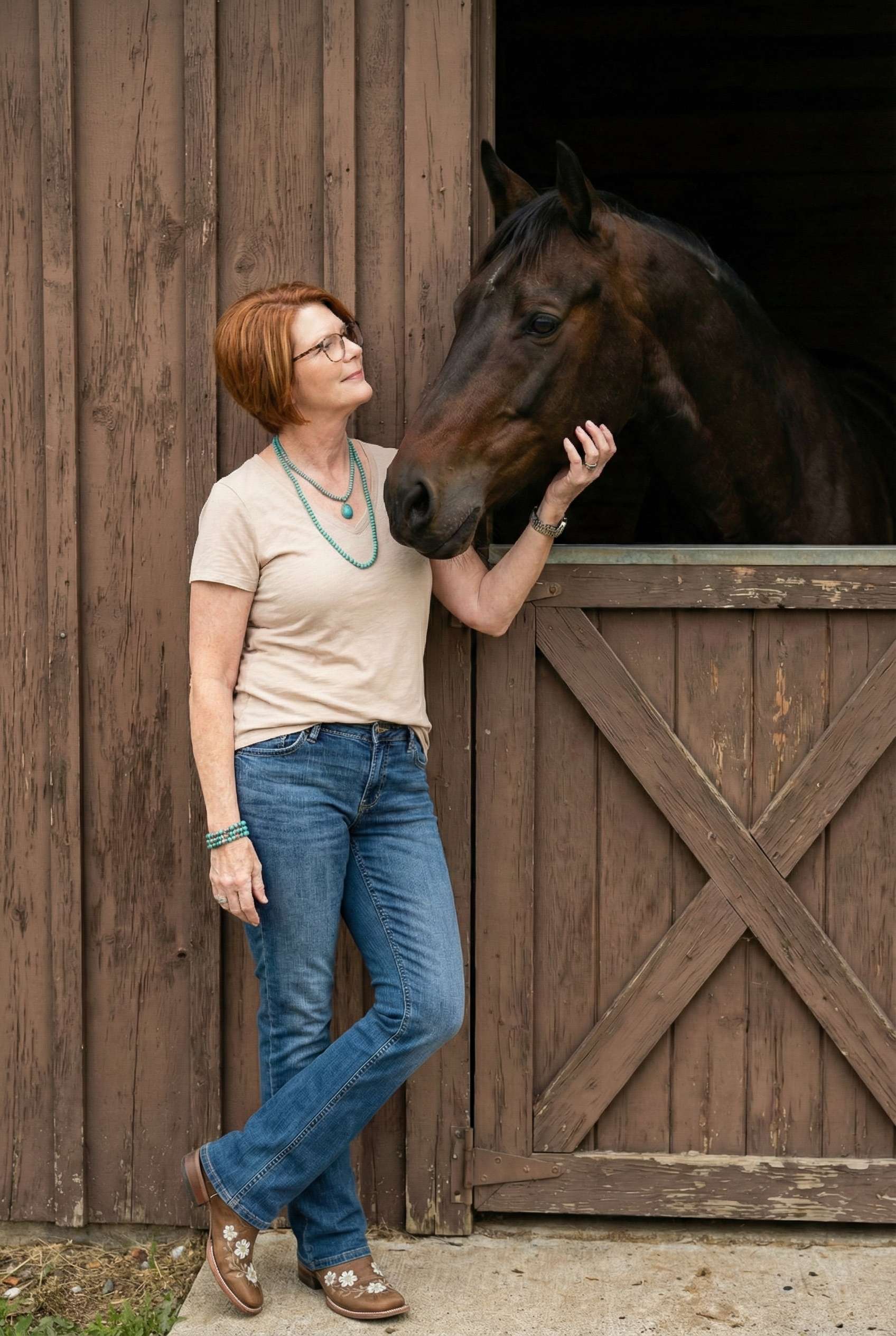 Christy Taylor with horse